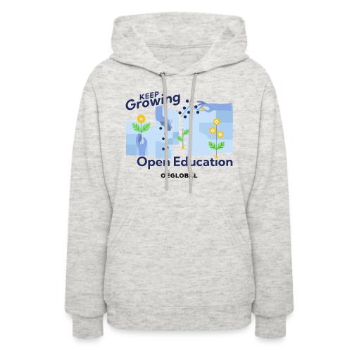 Keep Growing Open Education - Women's Hoodie