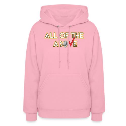 All of the Above Logo - Women's Hoodie