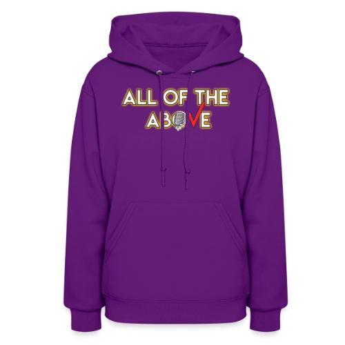 All of the Above Logo - Women's Hoodie