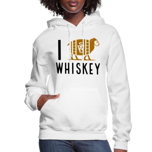 I Love Whiskey - Women's Hoodie