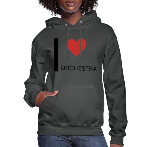 I Love Orchestra - Women's Hoodie