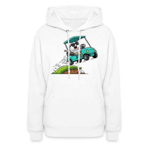 Full Send Only Crazy Cart Driver Quote - Women's Hoodie