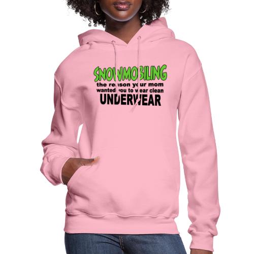 Snowmobiling Underwear - Women's Hoodie