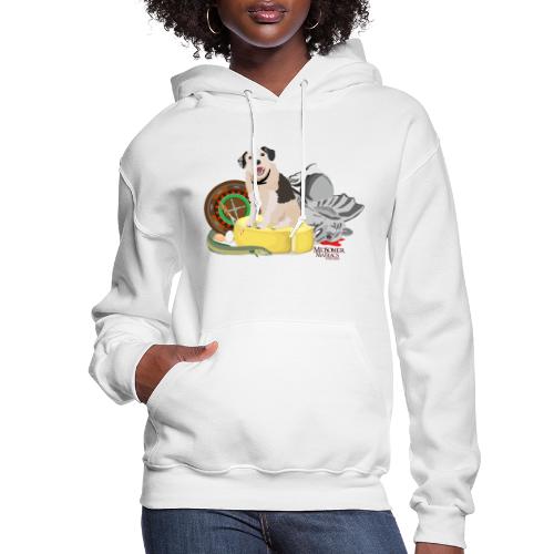 Sykes and Weapons - white - Women's Hoodie