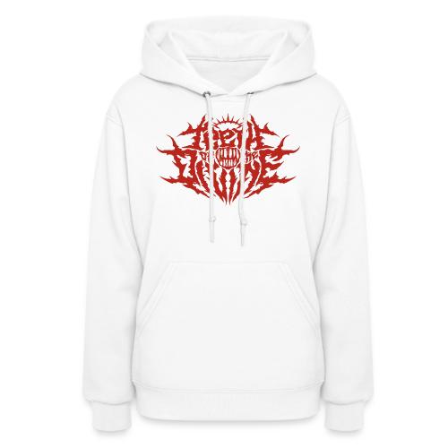Teeth Of The Divine Logo RED - Women's Hoodie