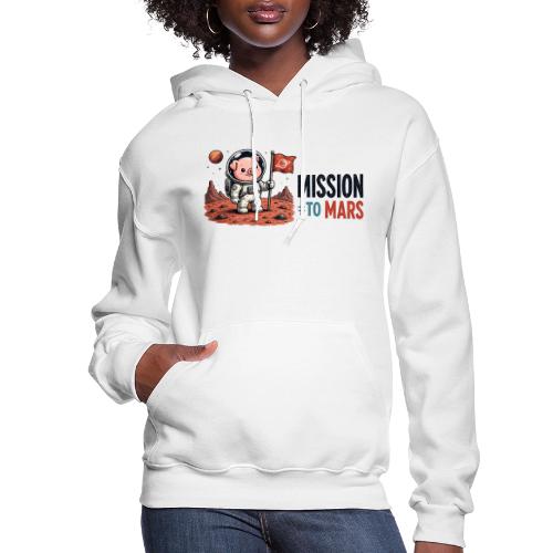 Mission To Mars Space Pig - Women's Hoodie