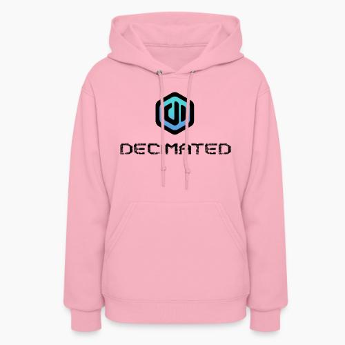 Decimated 1 Black2000 - Women's Hoodie