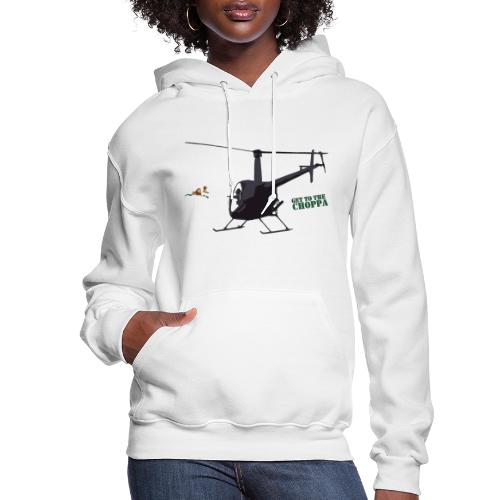 Get to the Choppa but Colorful - Women's Hoodie