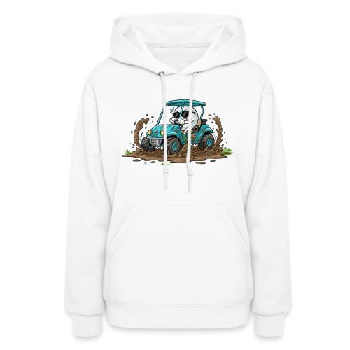 Off Roading Specialist Funny Muddy Cart Quote - Women's Hoodie
