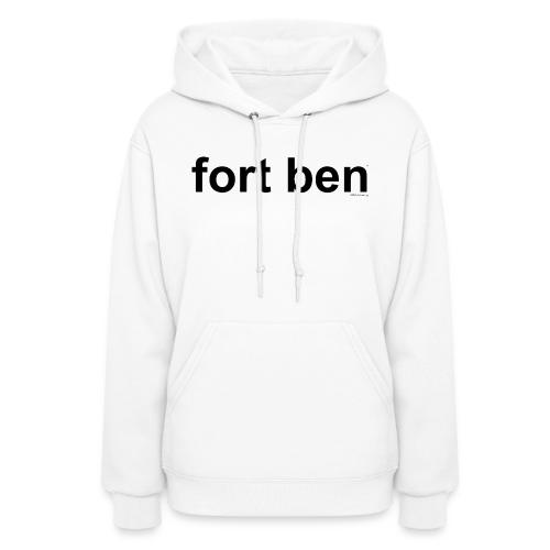 fort ben black - Women's Hoodie