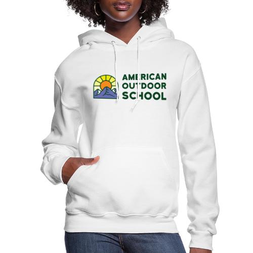 American Outdoor School Standard Logo - Women's Hoodie