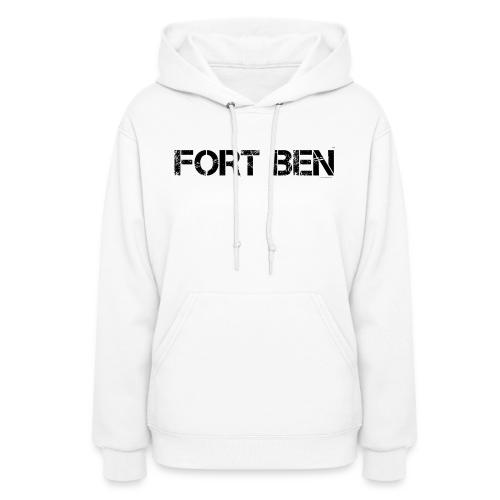 FORT BEN, black capture - Women's Hoodie