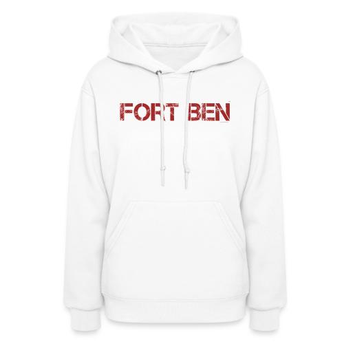FORT BEN, red capture - Women's Hoodie