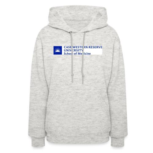 SOM New logo CWRU CMYK BLUE - Women's Hoodie