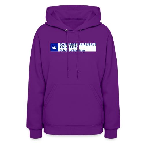 SOM New logo CWRU CMYK BLUE - Women's Hoodie