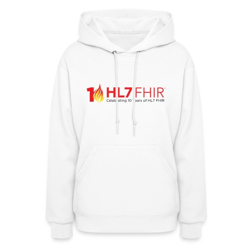 10th Anniversary of HL7 FHIR - Women's Hoodie
