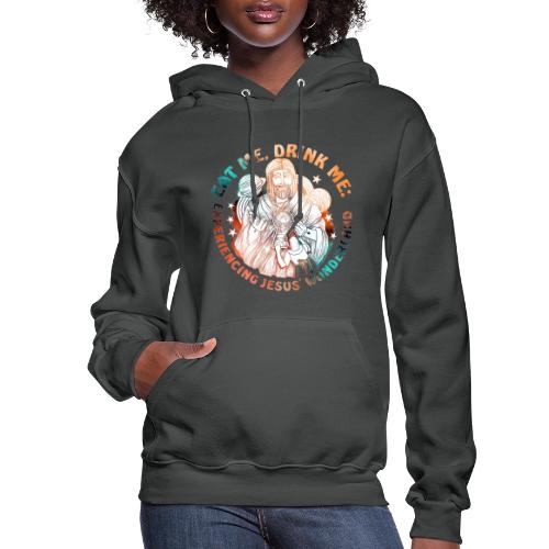 Eat Me Drink Me Podcast original logo - Women's Hoodie