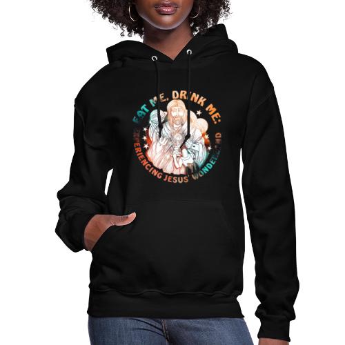 Eat Me Drink Me Podcast original logo - Women's Hoodie