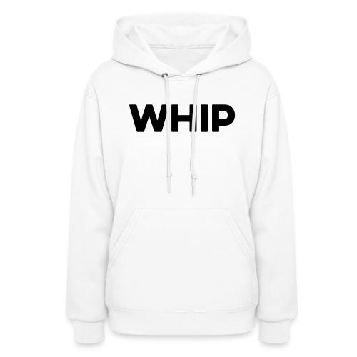 Whip solid black - Women's Hoodie