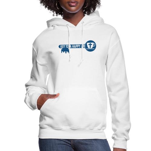 Jesus and Coffee the key to a happy life - Women's Hoodie