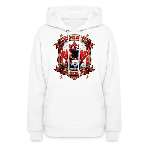 Canada Beaver Crest T-Shirt, Pride Badge Gift - Women's Hoodie