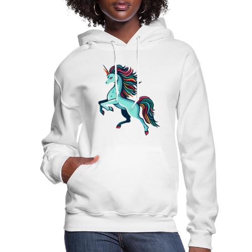 Colorful Unicorn - Women's Hoodie