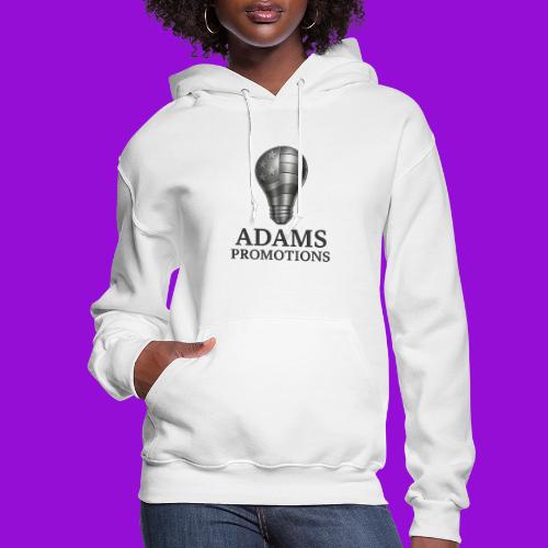 Adams Promotions Brushed Steel light Logo - Women's Hoodie
