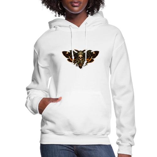 Cthulhu Moth Skull - Women's Hoodie