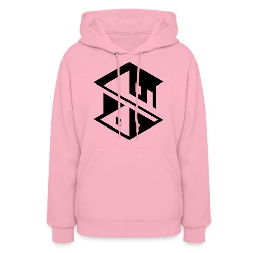 Unreal Estate Records Logo Black - Women's Hoodie