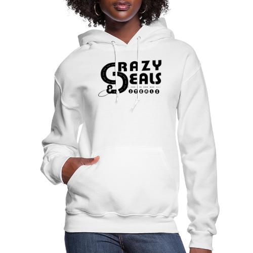 Crazy Deals & Steals Black Logo - Women's Hoodie