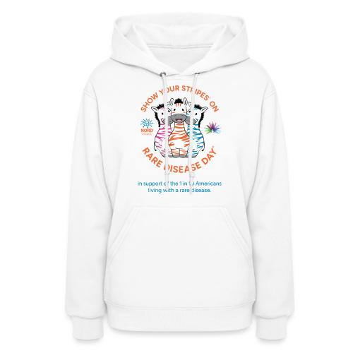 Show Your Stripes for Rare Disease Day - Women's Hoodie