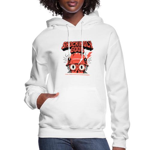 Funny Shockingly Good Electrician - Women's Hoodie