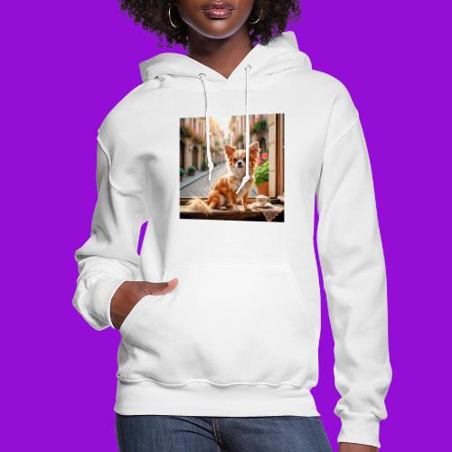 Morning coffee Chihuahua - Women's Hoodie
