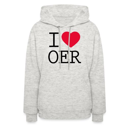 I love OER - Women's Hoodie