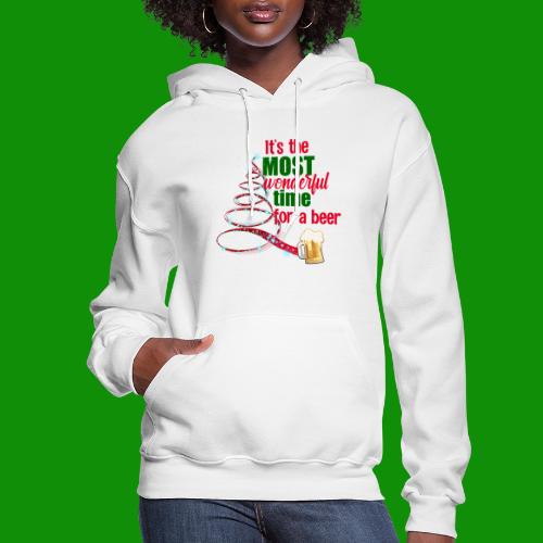 Most Wonderful Time For A Beer - Women's Hoodie