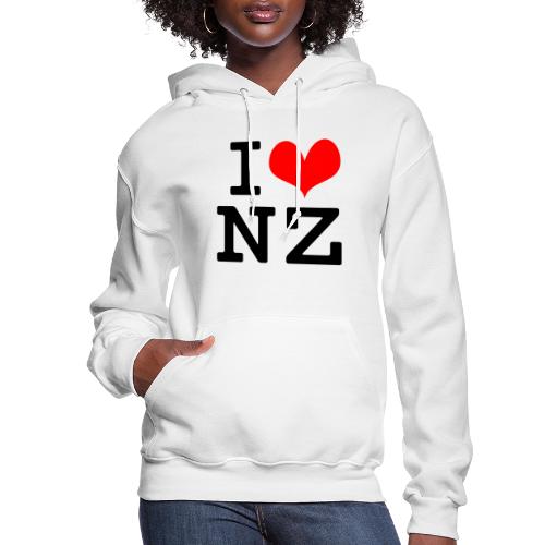 I Love NZ - Women's Hoodie