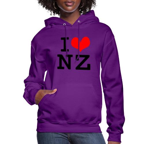 I Love NZ - Women's Hoodie