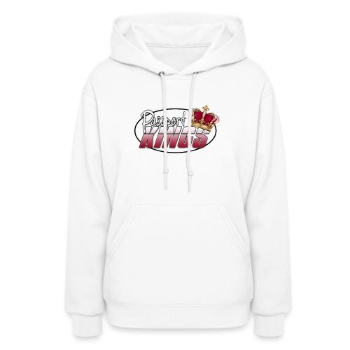 Passportkings white shirt design - Women's Hoodie