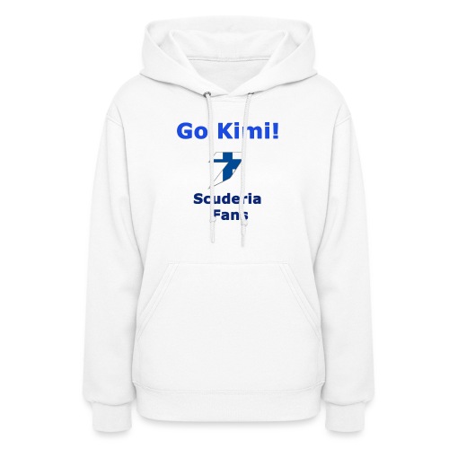 Go Kimi! Scuderia Fans design - Women's Hoodie