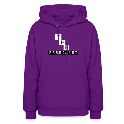 The Pessimist Abstract Design - Women's Hoodie