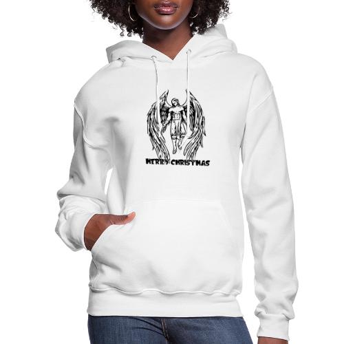Custom Christmas ANGEL - Women's Hoodie