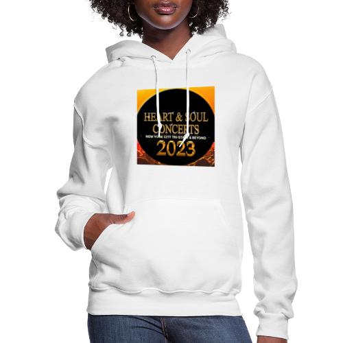 Heart & Soul Concerts brand Logo 2023 - Women's Hoodie