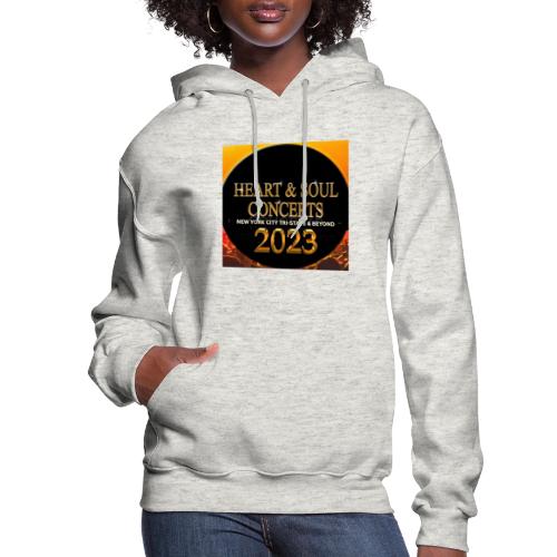 Heart & Soul Concerts brand Logo 2023 - Women's Hoodie
