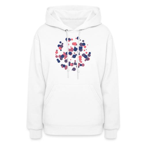 abstract circles pattern - Women's Hoodie