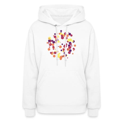 patrón de círculos abstractos - Women's Hoodie