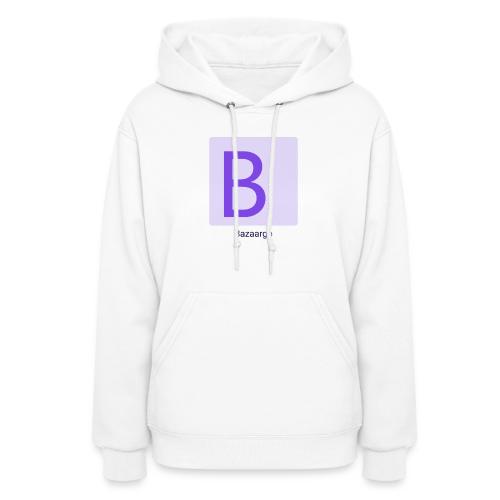 Bazaargo logo transparent - Women's Hoodie