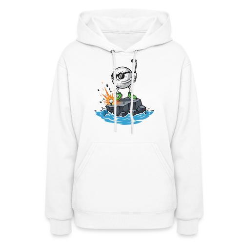 Play It As It Lies Bad Golfer Quote Cotton - Women's Hoodie