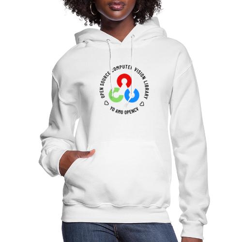 Yo Amo OpenCV (Dark Logo) - Women's Hoodie