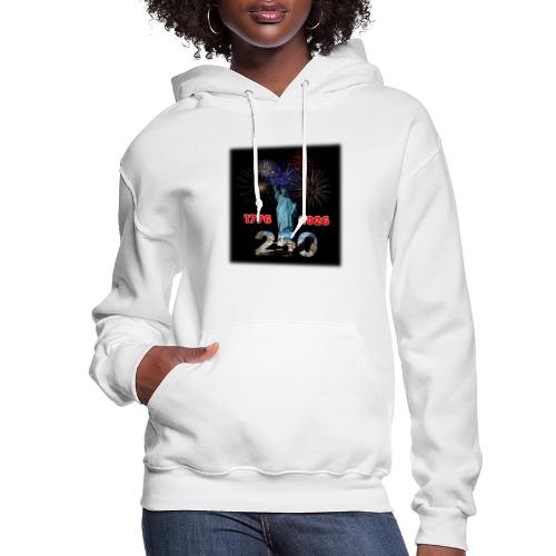 1776 - 2026 - 250 Years USA | Fireworks - Women's Hoodie