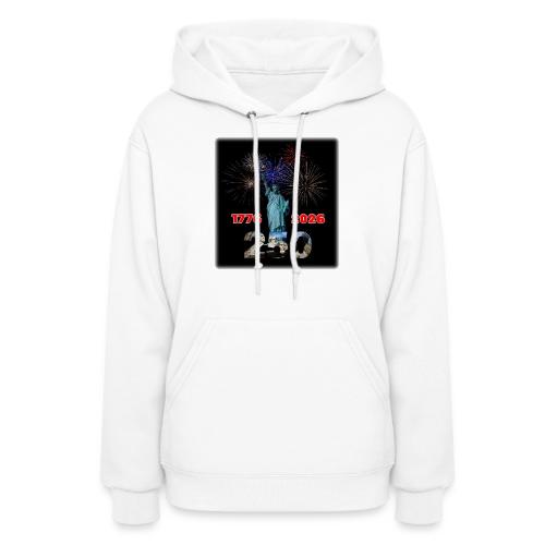 1776 - 2026 - 250 Years USA | Fireworks - Women's Hoodie